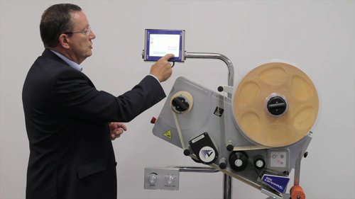See the intuitive user interface in the Videojet 9550