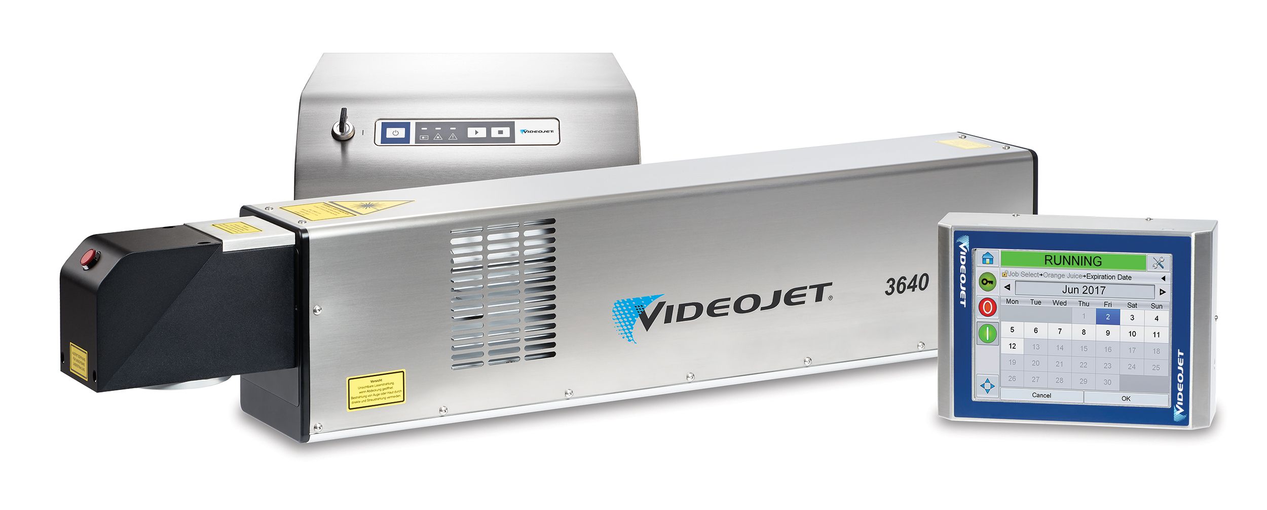 laser marking system 3640 screen overview pd