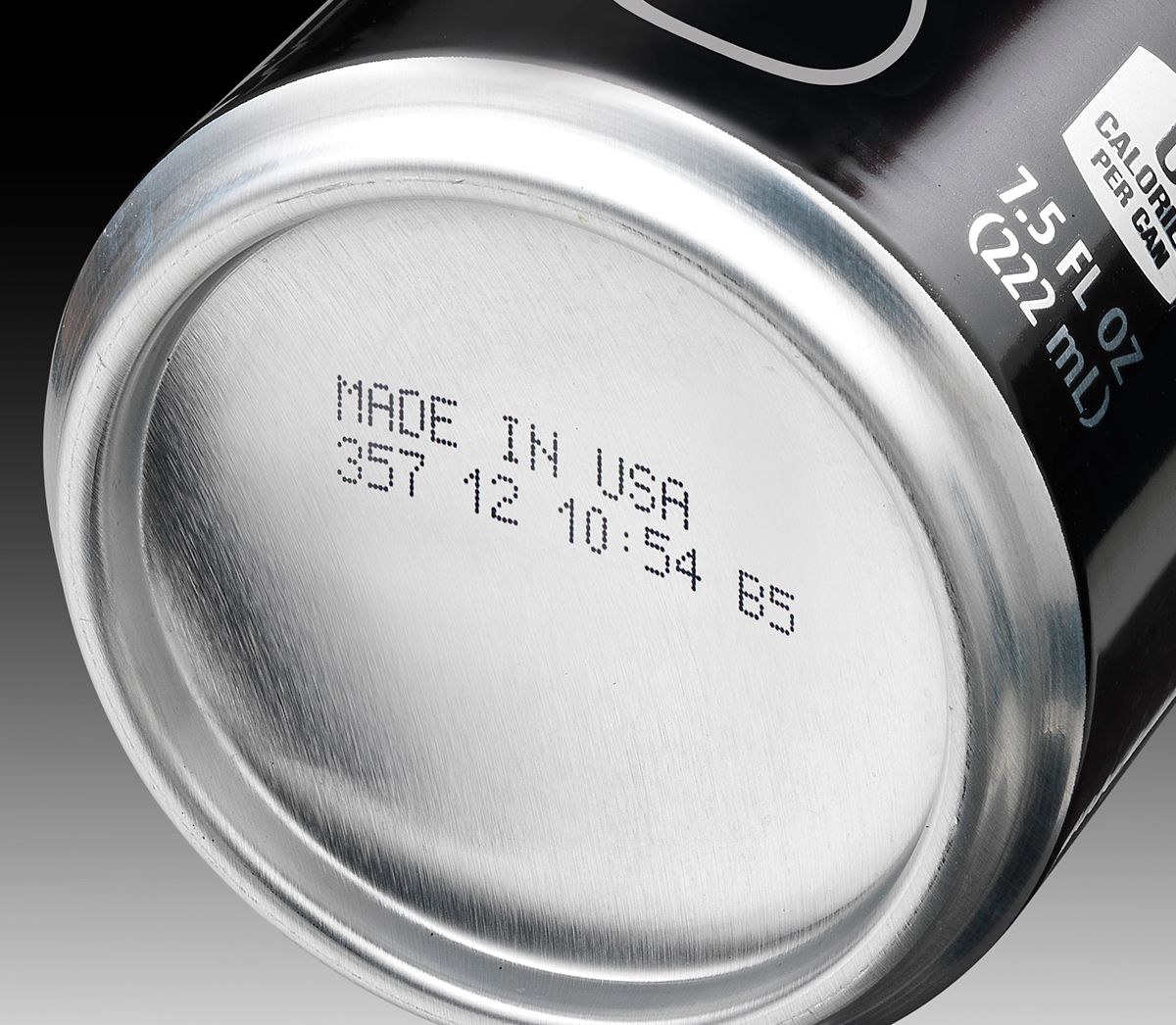 uni cij 1880 aluminum soda can